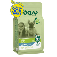 Сухий корм для собак OASY LIFESTAGE Adult Small ягня 1 кг (8053017348827)