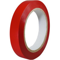 Ізоляційна стрічка XILIN 0.13мм*18мм*10м Red, temp0+80°С, 600V, 10 шт. (0,13мм*18мм*10м-R)