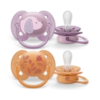 Пустушка Philips AVENT Ultra Soft ультрам'яка 6-18 міс 2 шт (SCF091/18)