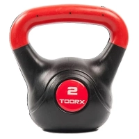 Гиря Toorx PVC 2 кг Black/Orange (KRP-2) (931124)