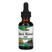 Трави Nature's Answer Чорний горіх, екстракт у краплях без спирту, 2000 мг, Black Walnut (NTA-00580)