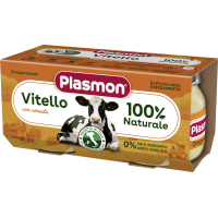 Дитяче пюре Plasmon Телятина для дітей з 6 місяців 160 г (80 г х 2 шт) (1136151)