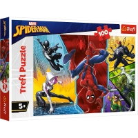 Пазл Trefl Spiderman Догори ногами 100 елементів (5900511163476)