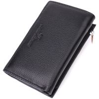 Гаманець ST Leather Шкіряний Чорний (22488)