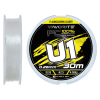 Флюорокарбон Favorite U1 FC 30m 2.5/0.26mm 10.1lb/4.58kg (1693.12.13)