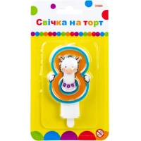 Свічка Maxi Llama "8" висотою 7,62 см (MX622068-8)