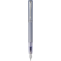 Ручка пір'яна Parker VECTOR 17 XL Metallic Silver Blue CT  FP M (06 112)