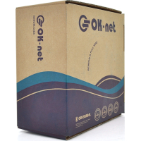 Кабель мережевий OK-Net UTP 305м cat.5e зовнішній, + 2*0.75 мм2 (U/UTP-cat.5Е) (КПП-ВП (100) 4*2*0,51+2*0,75мм2)