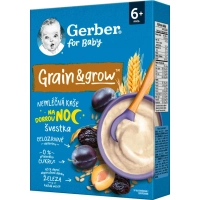 Дитяча каша Gerber Безмолочна вівсяно-пшенична з чорносливом з 6 місяців 200 г (1100428)
