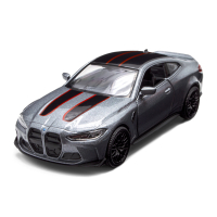 Масштабна модель автомобіля TechnoDrive BMW M4 CSL 2023 сірий (250436U)