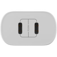 Зарядний пристрій Globex 2xUSB-C 30W FastPower white (30WCC)
