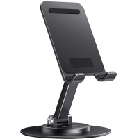 Підставка до планшета та телефона LP805 Swivel & Foldable Multi-Angle Phone Stand Black Ugreen (35152)