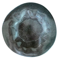 Тарілка G.Benedikt серія "Flamenco" декор "Shell Grey" кругла 25 см (FLA2125-T0015)