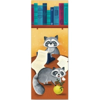 Закладки для книг Люцинка "Єноти. Друкарська машинка" 1 шт. (ЛК000000092) (2000000000092)