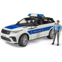 Масштабна модель автомобіля Bruder Поліцейське авто Range Rover Velar з фігуркою (02890)