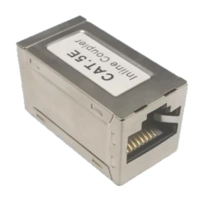 Зрощувач STP, cat.5e, RJ45 to RJ45 Kingda (KD-CB42S-C5e)