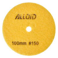 Круг зачистний Alloid Pro, алмазний, шліфувальний, на липучці, HEXAGON, 100мм, зерно 150 (DD-63387)