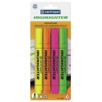 Набір маркерів Centropen Fax 8852 1-4,6 мм, chisel tip, SET 4colors (BLister) (8852/4/BL)