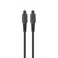 Кабель мультимедійний Optical Toslink 1.0m black Cablexpert (CC-OPT-1M)
