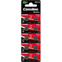 Батарейка AG10 / LR1130 / LR54 / V10GA Alkaline * 10 Camelion (AG10-BP10)