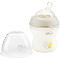 Пляшечка для годування Chicco Natural Feeling Color 150 мл +0 міс Беж (81311.30)