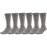 Шкарпетки Nike U NK ED PLS CSH CRW 6PR-132 SX6897-065 38-42 6 пар Сірі (195241138695)