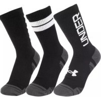 Шкарпетки Under Armour 1379515-002 Perf Tech Nov 3 пари Crew чорний LG (196884682408)