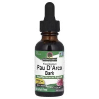 Трави Nature's Answer Кора Д'арко, без спирту, 2000 мг, Pau D'Arco Bark, Alcohol-Free, 30 мл (NTA-00652)