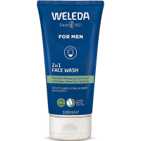 Гель для вмивання Weleda For Men 2 в 1 Для обличчя і бороди 100 мл (4001638589567)