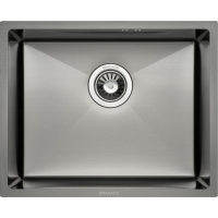 Мийка кухонна GRANADO Under top MAX STEEL S201 black (GS07201B)