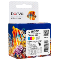 Картридж Barva HP 136 (C9361HE) 220c, Color (IC-H136C)