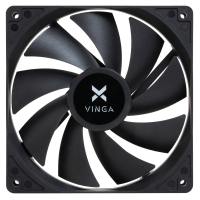 Кулер до корпусу Vinga 14025 PWM 4pin ОЕМ