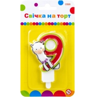 Свічка Maxi Llama "9" висотою 7,62 см (MX622068-9)