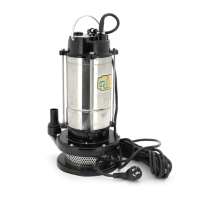 Заглибний насос Voltronic 1100W, 220V, до 2.5 м³/год, підйом до 25 м, 25мм, INOX, 410х195х225 мм, 11.180 кг. + перехідник (YT-P-1100-25)