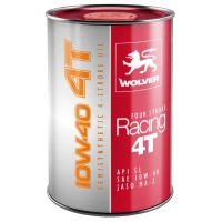 Моторна олива Wolver FOUR STROKE RAСING 4T 10W-40 1л (4260360940422)