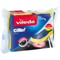 Губки кухонні Vileda Glitzi Ceran Для склокерамічних поверхонь 2 шт. (4023103140448)