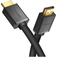 Кабель мультимедійний HDMI M to HDMI M 1.5m HD104 black Ugreen (60820)