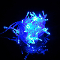 Гірлянда Voltronic Діод Blue 200 LED (Диод) Blue, 20 м., 8 режимів, прозора (Garl-200LED-20mB)