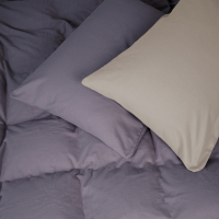 Постільна білизна MirSon 004-001 Cappuchino/Ash grey Фланель 2x143x210 Сімейний (2200009658495)