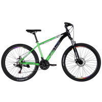 Велосипед Space 27.5" PHAETON DD FR рама-17" AL 2026 зелено-чорний (OPS-SP-27.5-080)