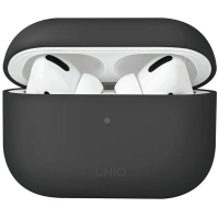 Чохол для навушників Uniq Lino AirPods Pro 2 gen Silicone Ash Grey (8886463683521)