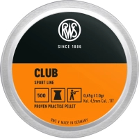 Пульки RWS Club 4,5 мм 0,45 г 500 шт (2136198)