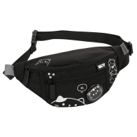 Сумка-бананка Yes Black Cat SP-36 (550553)