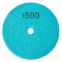 Круг зачистний Alloid Pro, алмазний, шліфувальний, на липучці, HEXAGON, 100мм, зерно 1500 (DD-63392)