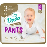Підгузки Dada Extra Soft 3 Midi (6-11 кг) 34 шт (4820174980672)