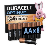 Батарейка Duracell Optimum AA лужні 8 шт. в упаковці (5014726 / 5015601)