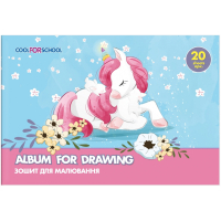 Альбом для малювання Cool For School на скобі CFS, 20 аркушів (CF60902-10)