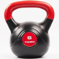 Гиря Toorx PVC 6 кг Black/Orange (KRP-6) (931126)