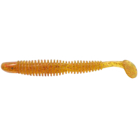 Силікон рибальський Reins Bubbling Shad 4" 566 Motor Oil Red Flake (8 шт/уп.) (1552.04.04)