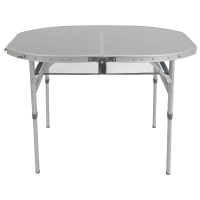 Туристичний стіл Bo-Camp Premium Oval 100x70 cm Grey (1404424) (DAS303284)